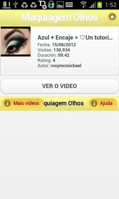 Maquiagem Olhos android App screenshot 2